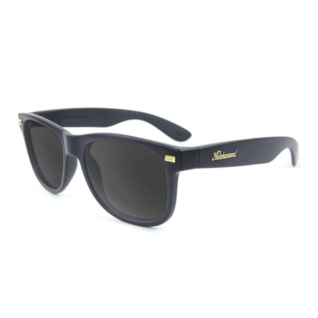 Matte Black Fort Knock with Polarized Smoke Lenses by Knockaround