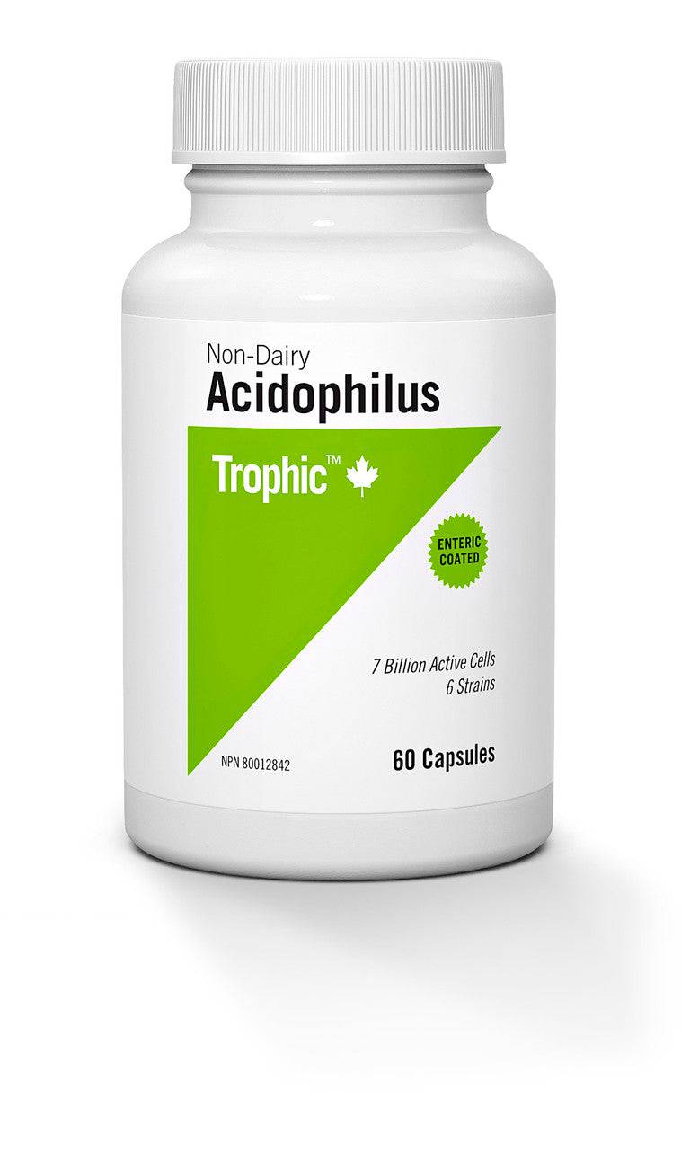 Trophic Non-Dairy Acidophilus 7 Billion 60 capsules