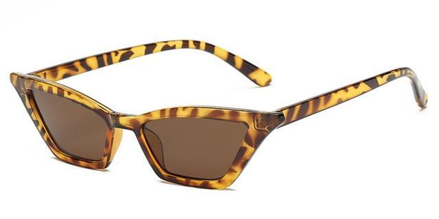 Cat Eye Triangle Retro Sunglasses