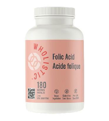 Wholistic Folic Acid 2mg 180 Lozenges