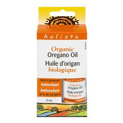 Holista - Organic Oregano Oil with 36% Carvacrol Antioxidant | 25 ml