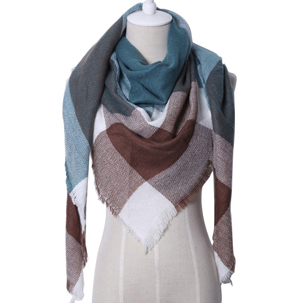 Winter Over-Sized Scarf/Shawl Cashmere Blend