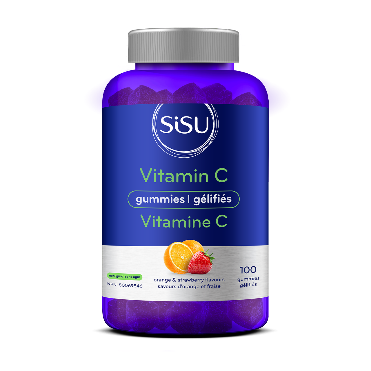 SISU - Vitamin C Gummies - Orange & Strawberry | 100 Gummies