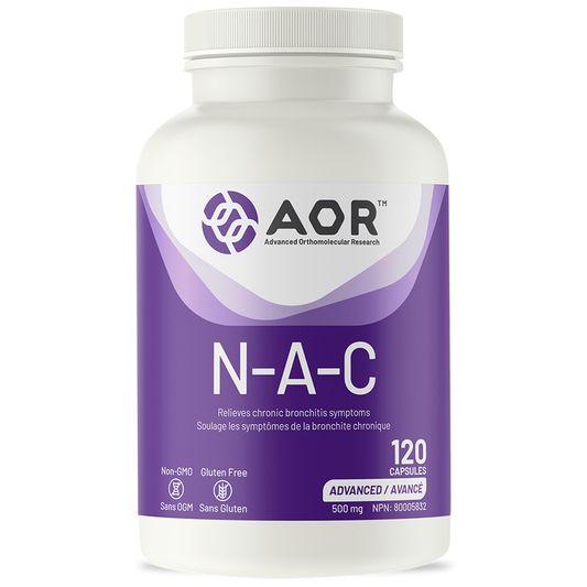 AOR - NAC Advanced 500 MG | 120 Capsules