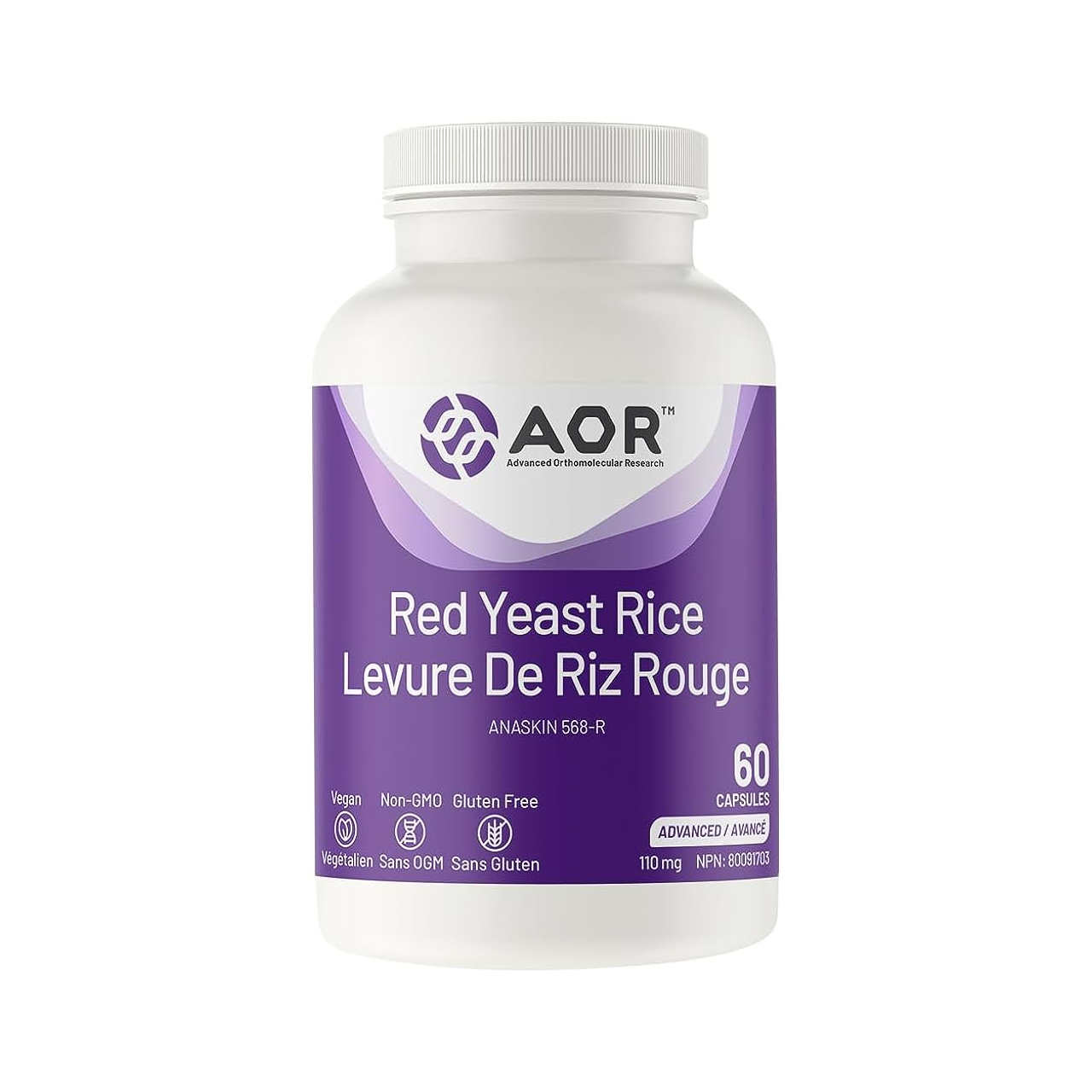 AOR - Red Yeast Rice | 60 Capsules