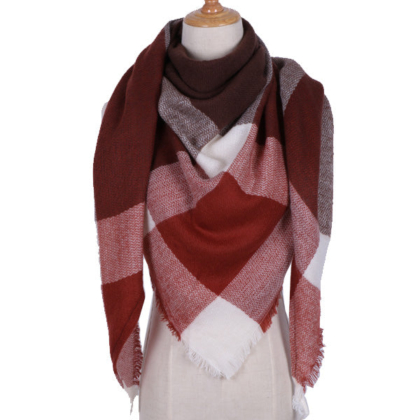 Winter Over-Sized Scarf/Shawl Cashmere Blend