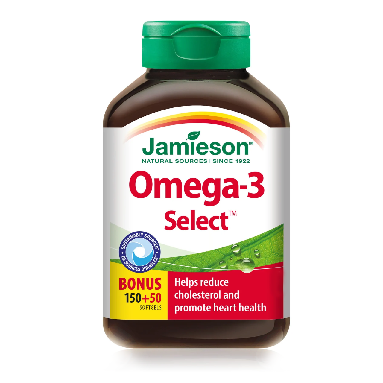Jamieson - Omega-3 Select Mini 300mg | 200 Small Softgels