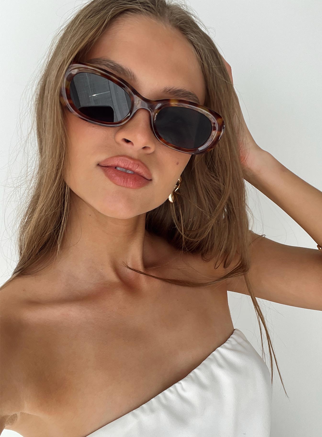 Calianna Sunglasses Brown Tort
