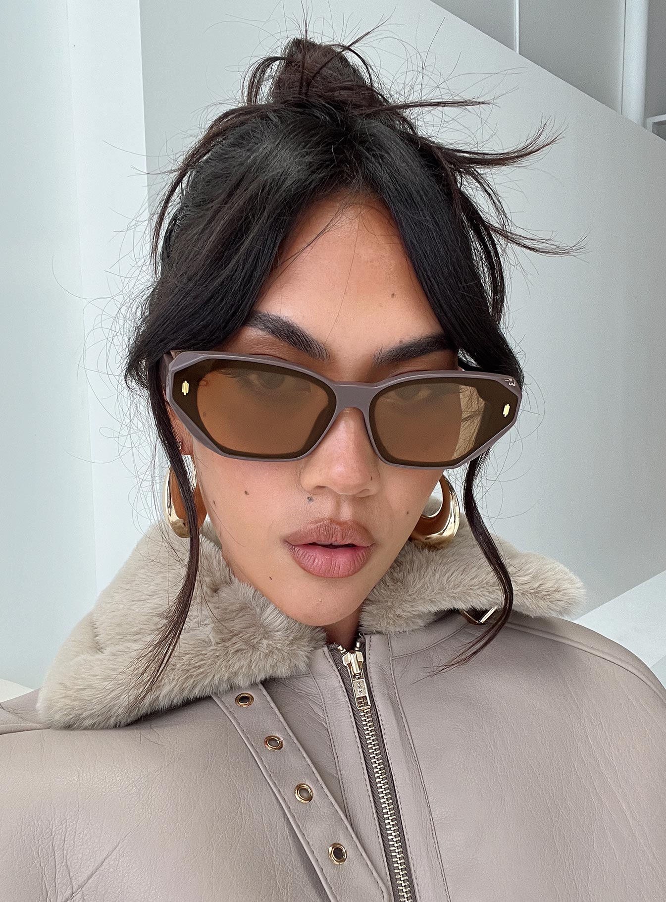 Mayella Sunglasses Brown