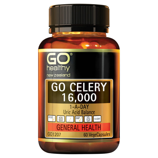 GO Healthy GO Celery 16,000 60 Vege Capsules