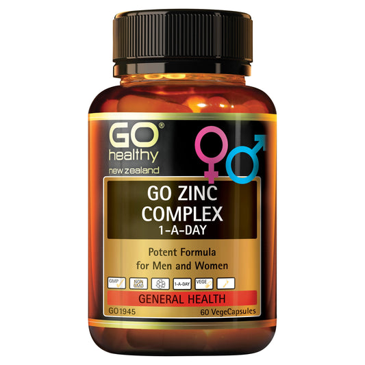 GO Healthy GO Zinc Complex 60 Capsules
