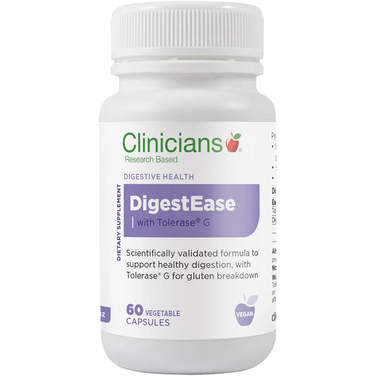 Clinicians Digestease W/Tolerase V caps 60