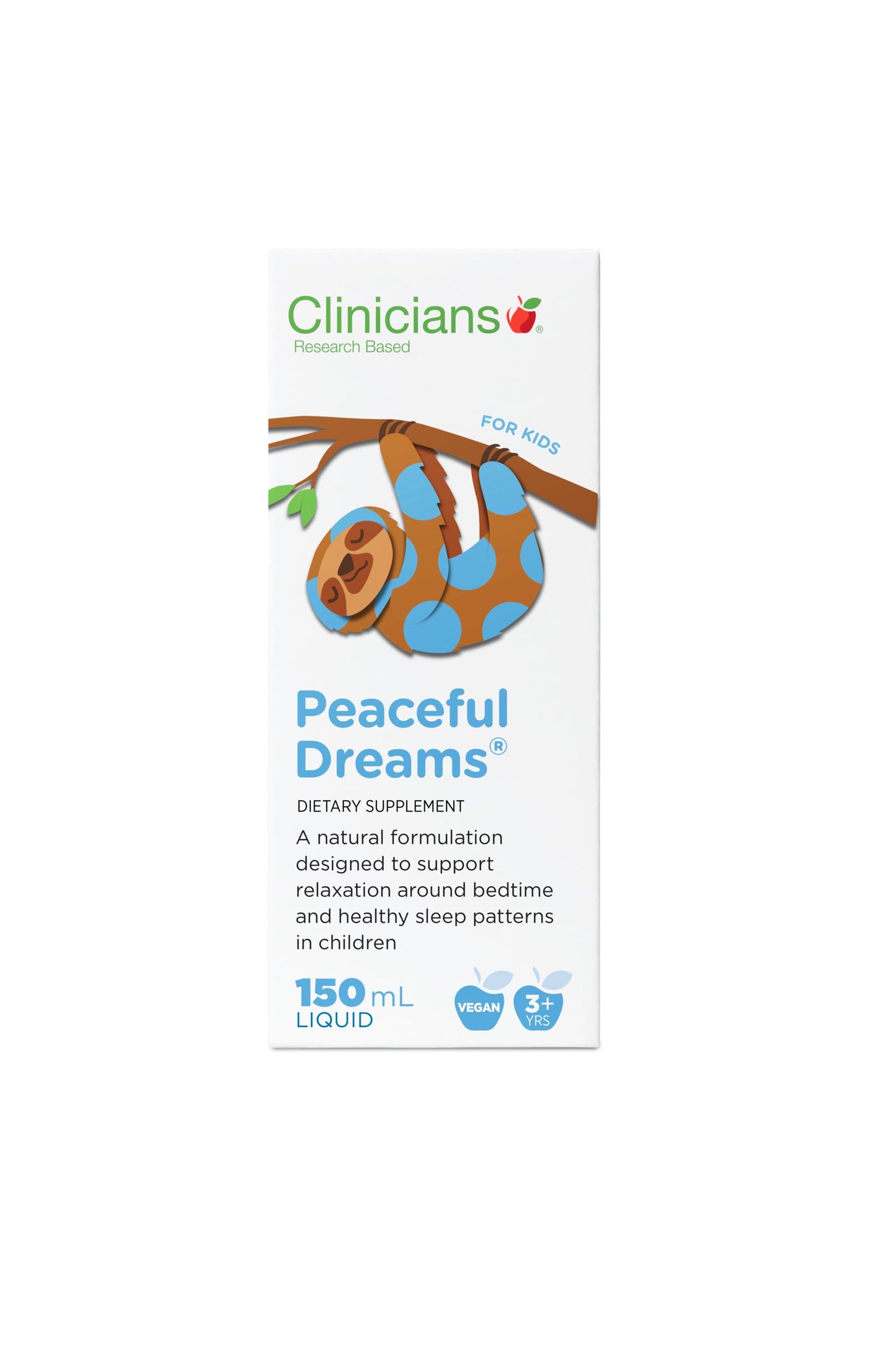 Clinicians Kids Peaceful Dreams 150ml