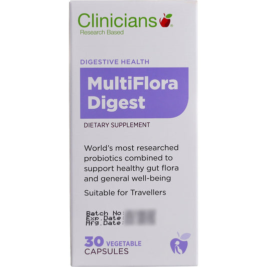 Clinicians Multiflora Digest V Caps 30