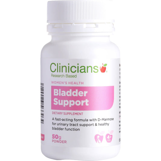 Clinicians Bladder Support Pwd 50g