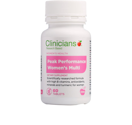 Clinicians Peak Performance Womens Multi Tab 60