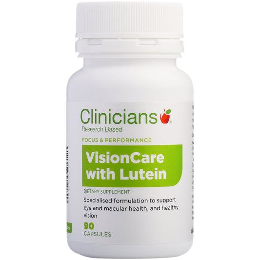 Clinicians VisionCare with Lutein Caps 90