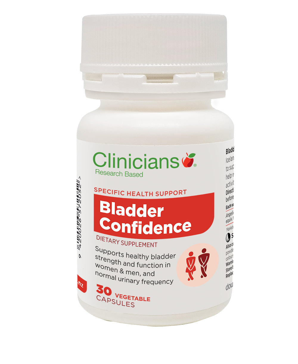 Clinicians Bladder Confidence Caps 30s