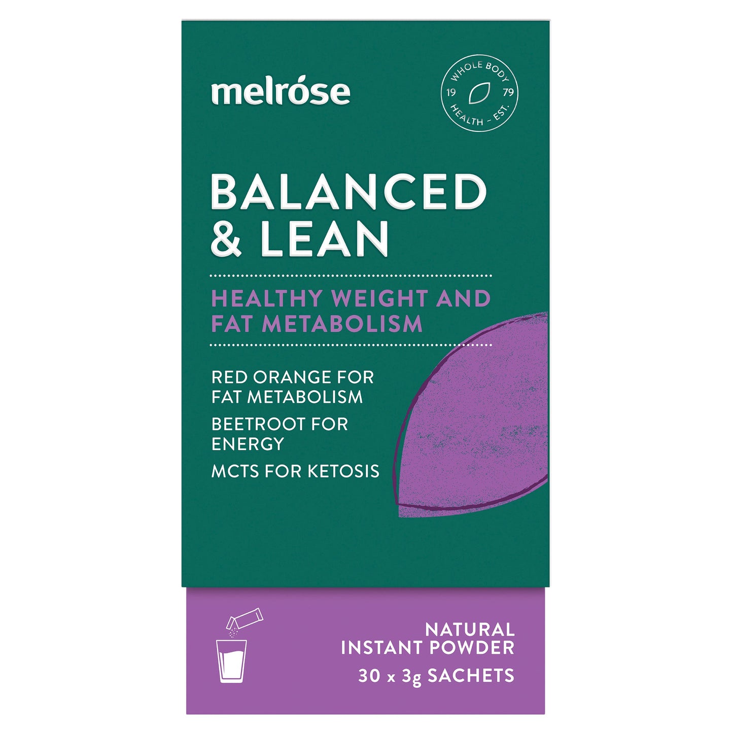 Melrose Essential Nutrients + Balanced and Lean Stick 30x3g