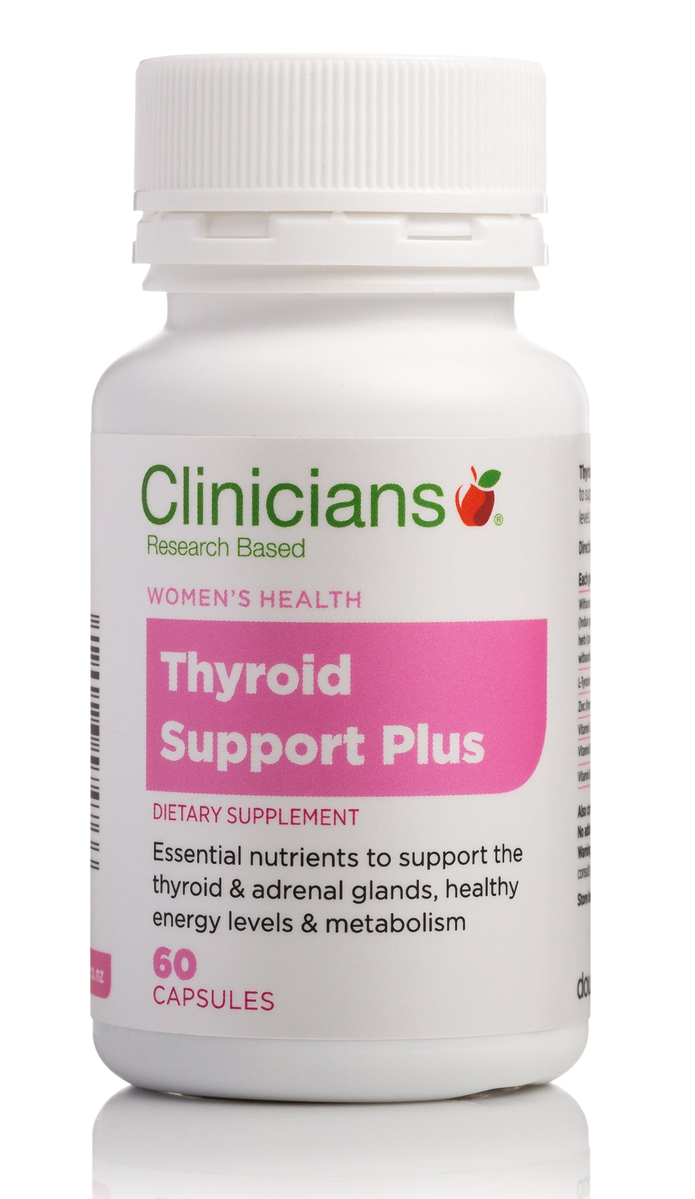 Clinicians Thyroid Support Plus Caps 60