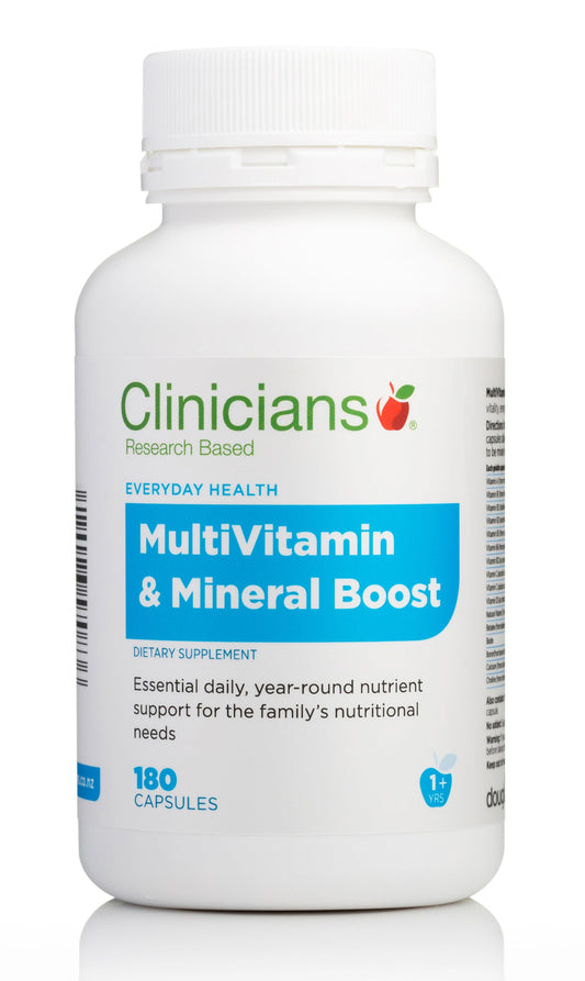 Clinicians Multivitamin & Min Boost Caps 180