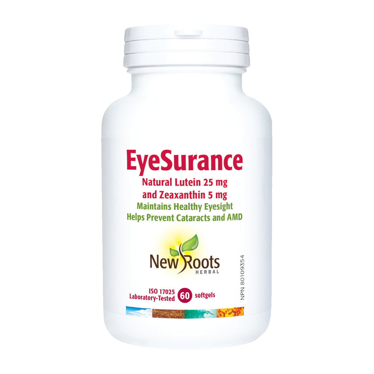 New Roots - EyeSurance - Lutein & Zeaxanthin | 60 Softgels