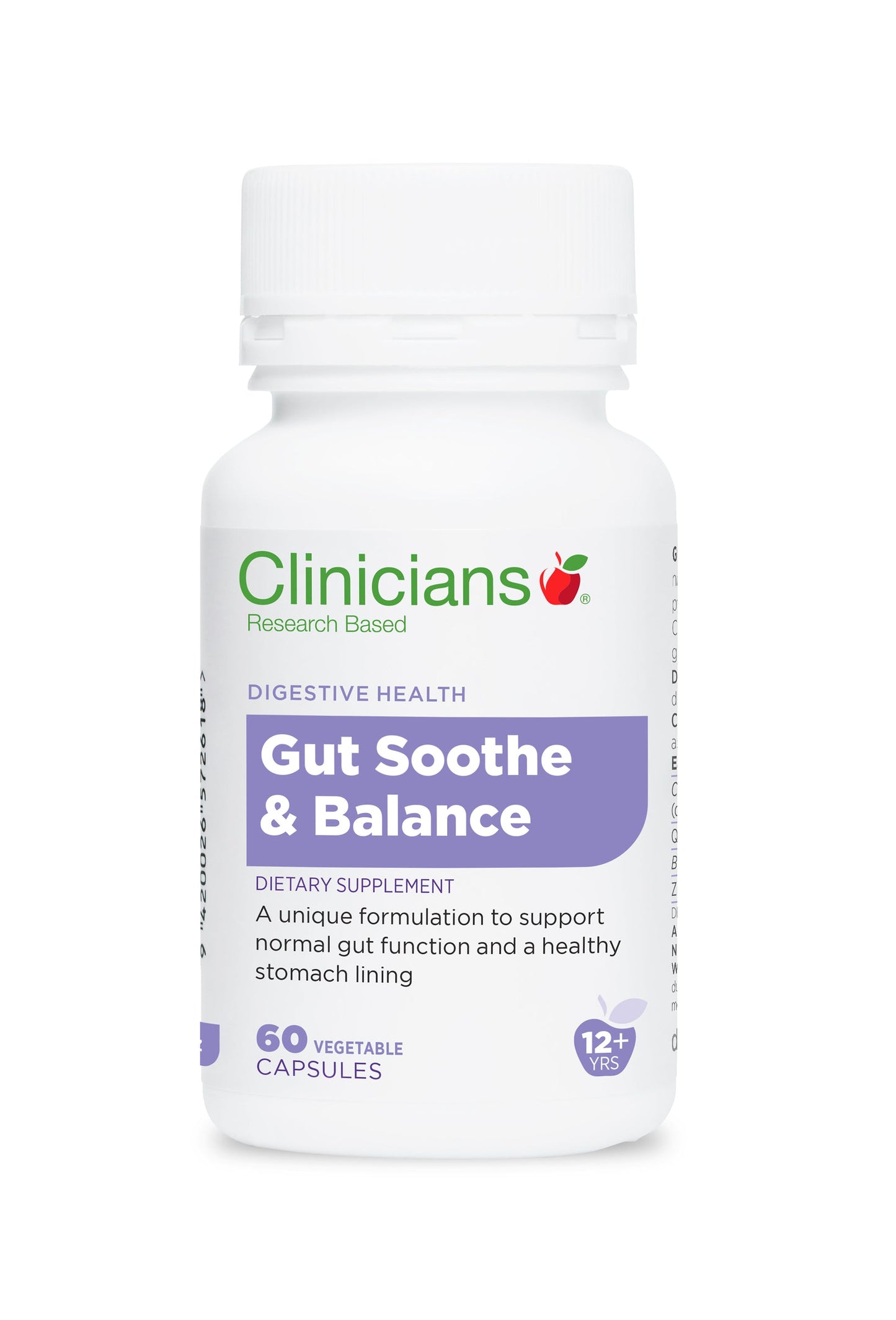 Clinicians Gut Soothe and Balance VCaps 60
