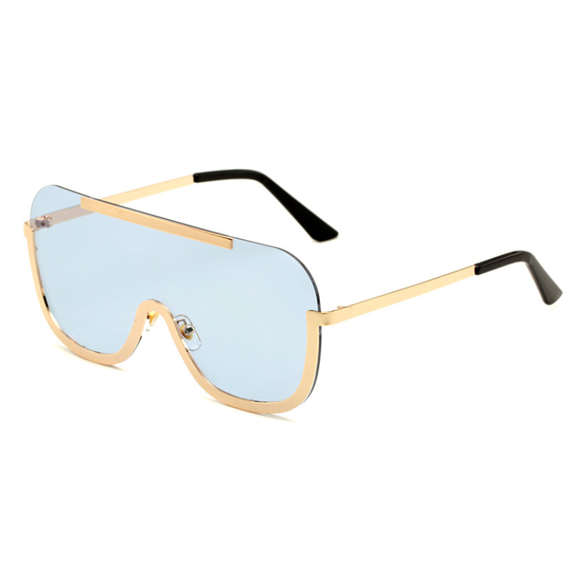 Fashionable sea - slice sunglasses