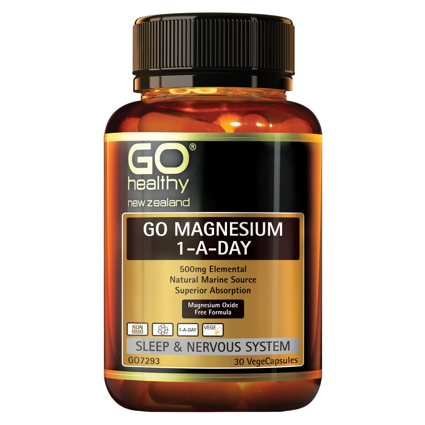GO Healthy GO Magnesium 1-A-Day 30 Caps