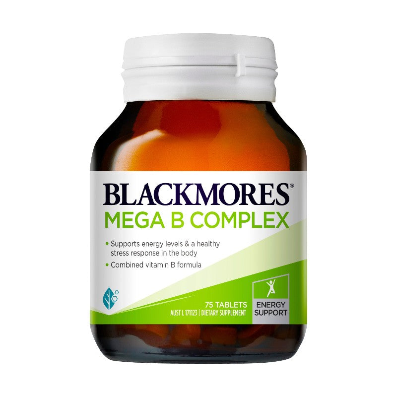 Blackmores Mega B Complex 75 Tablets