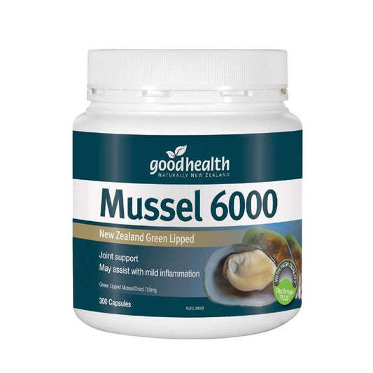 Good Health Mussel 6000mg 300 Capsules