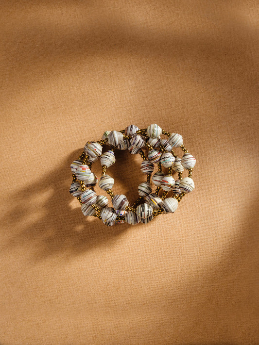 Upendo Beaded Wrap Bracelet