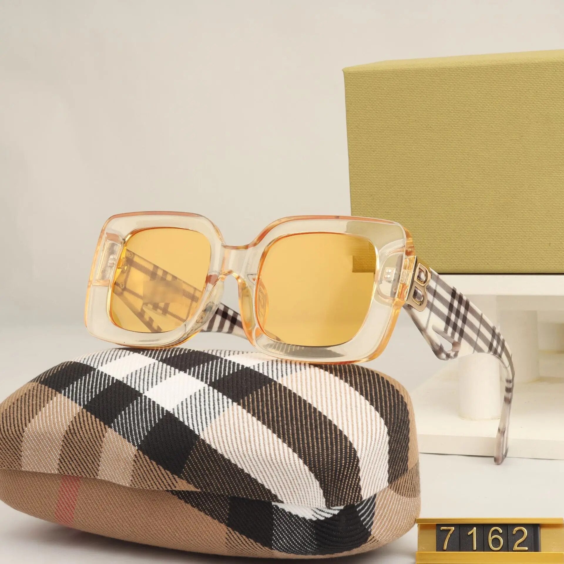 2023 Fashion Square Sunglasses Women UV400 Shades Luxury Brand Designer Vintage Famale Glasses Sun Gafas De Sol Para Hombre ShopOnlyDeal