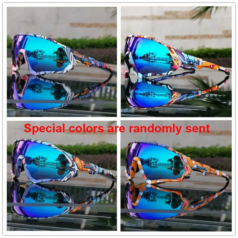 Polarized Sport 5 Lens Cycling 2024 Glasses Bike Mtb Sunglasses Men Women Fishing Running Goggles Fashion Safety Bicycle Eyewear ShopOnlyDeal
