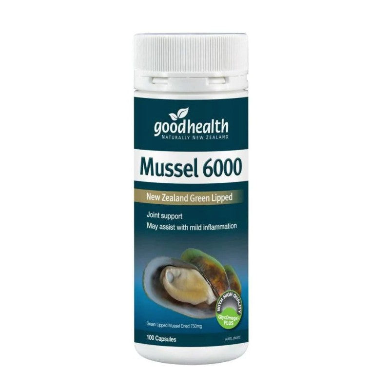 Good Health Mussel 6000mg 100 Capsules