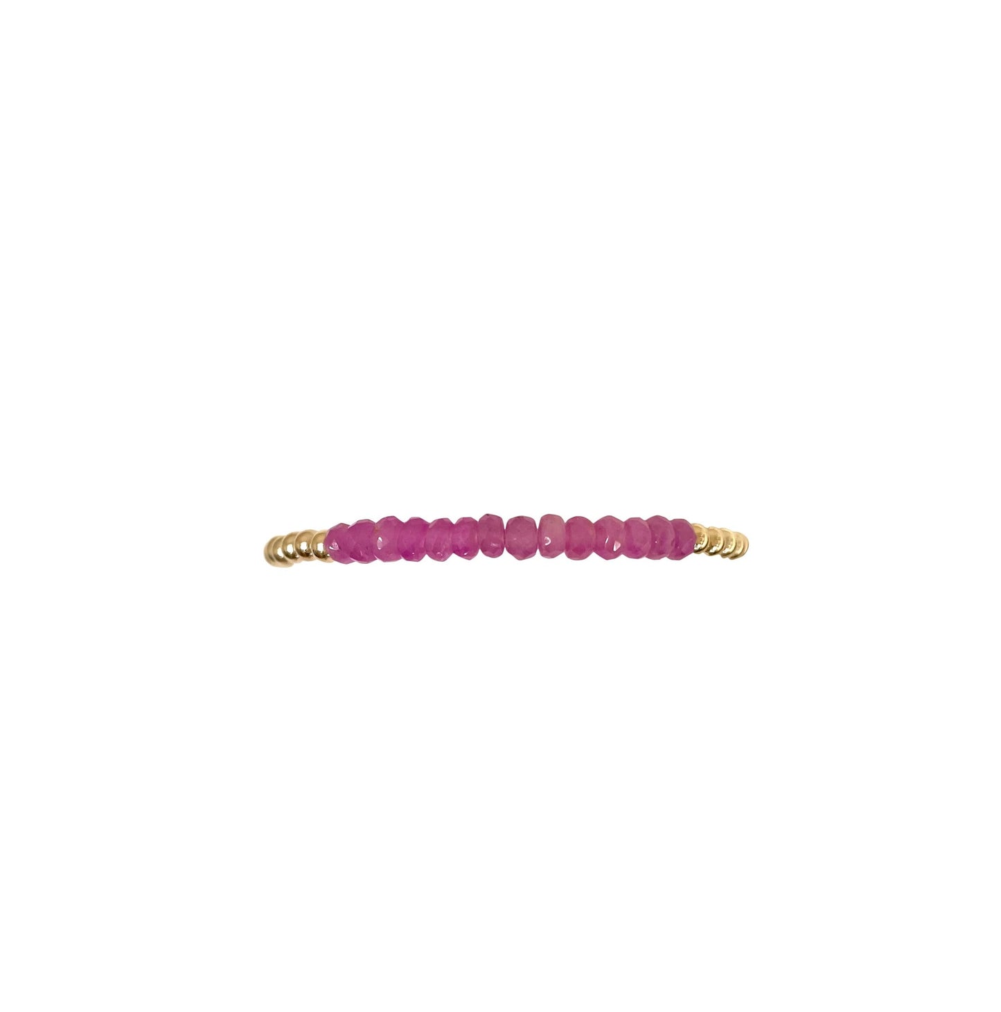 Yellow Gold Bracelet with Gemstones (Various)