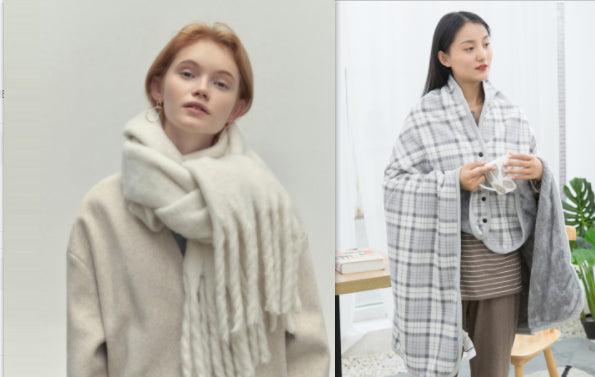 All-match Soft Glutinous Idle Style Thermal Long Scarf - amazitshop