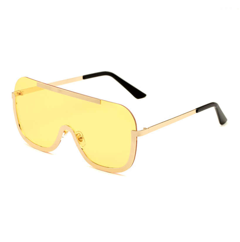 Fashionable sea - slice sunglasses