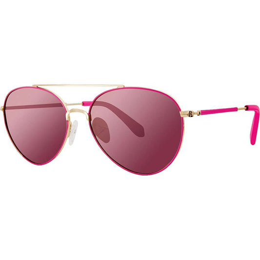 Isabelle Sunglasses in Raz Berry With Pink Lenses by Lilly Pulitzer