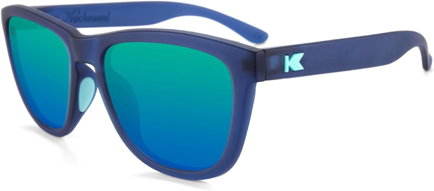 Knockaround Premiums Sport - Polarized Running Sunglasses for Women & Men - Impact Resistant Lenses & Full UV400 Protection