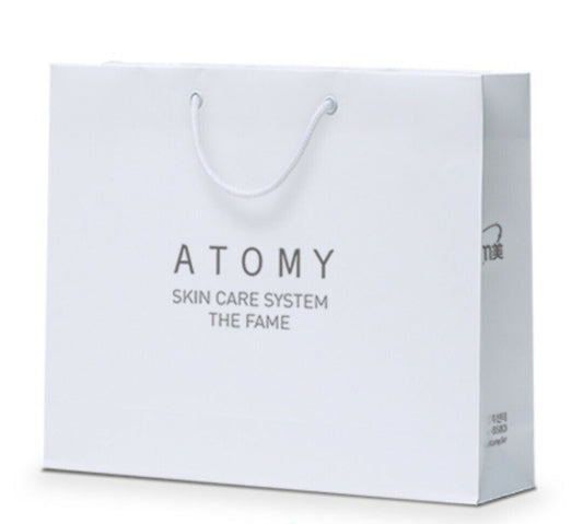 10 Bags Atomy The Fame Shopping Bag 275mm x 80mm x 240mm Vellum Paper NEW