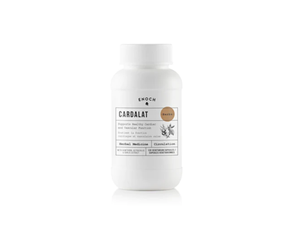 Enoch Cardalat Hawthorn Garlic Extract Powerful Minerals Herbs 120 Softgels NEW