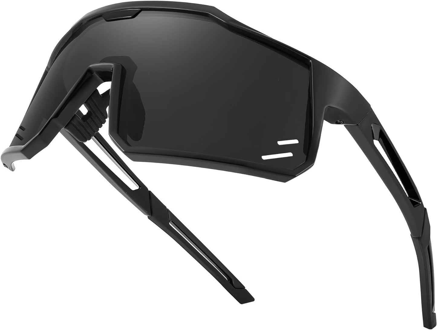 FEISEDY Sports Sunglasses Wraparound 80s Visor Men Women Outdoor Shield Baseball Sunglasses B4125