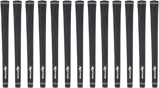 Karma Velour Black Standard 13 Piece Golf Grip Bundle