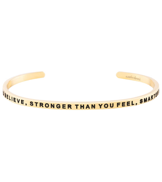 Mantraband Braver Than You Believe, Stronger Than You Feel, Smarter Than You Think Bracelet