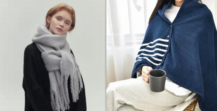 All-match Soft Glutinous Idle Style Thermal Long Scarf - amazitshop