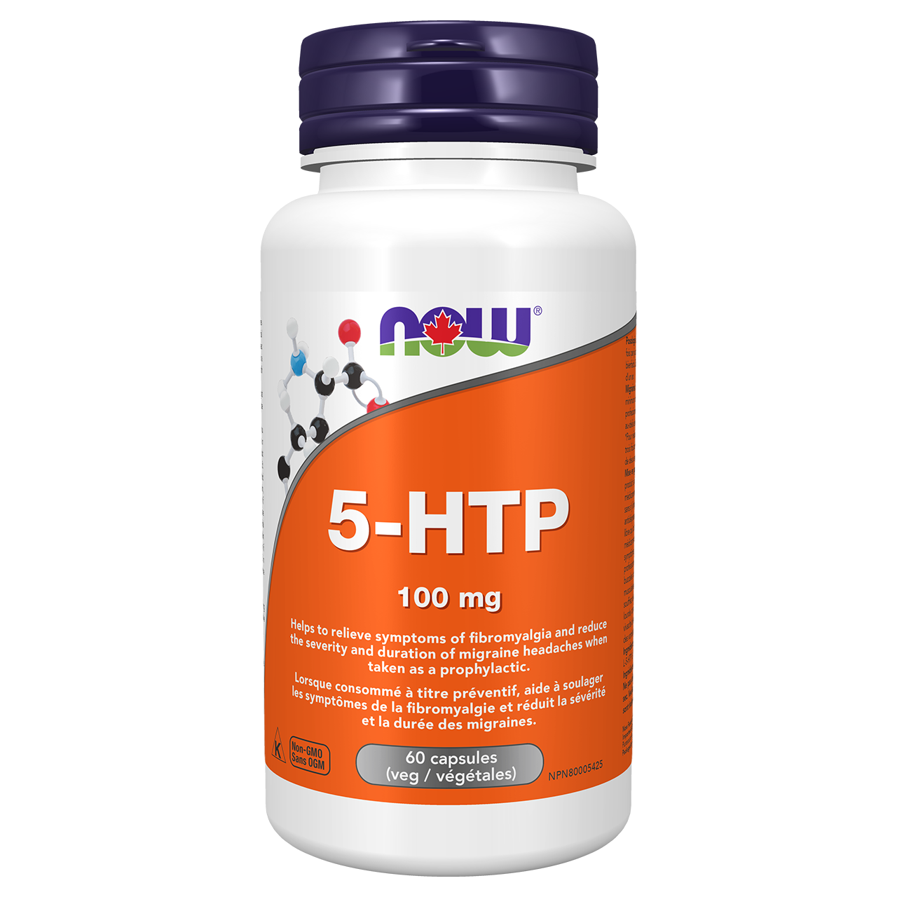 NOW - 5-HTP 100mg | 60 Caps