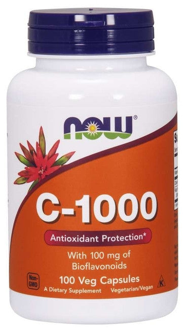 NOW C-1000 with Bioflavonoids | 100 Caps