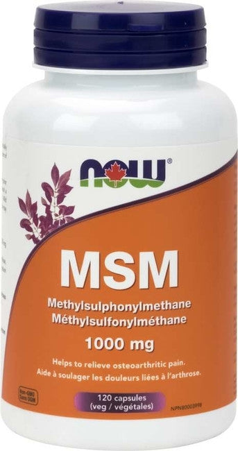 NOW MSM 1000mg | 120 Caps