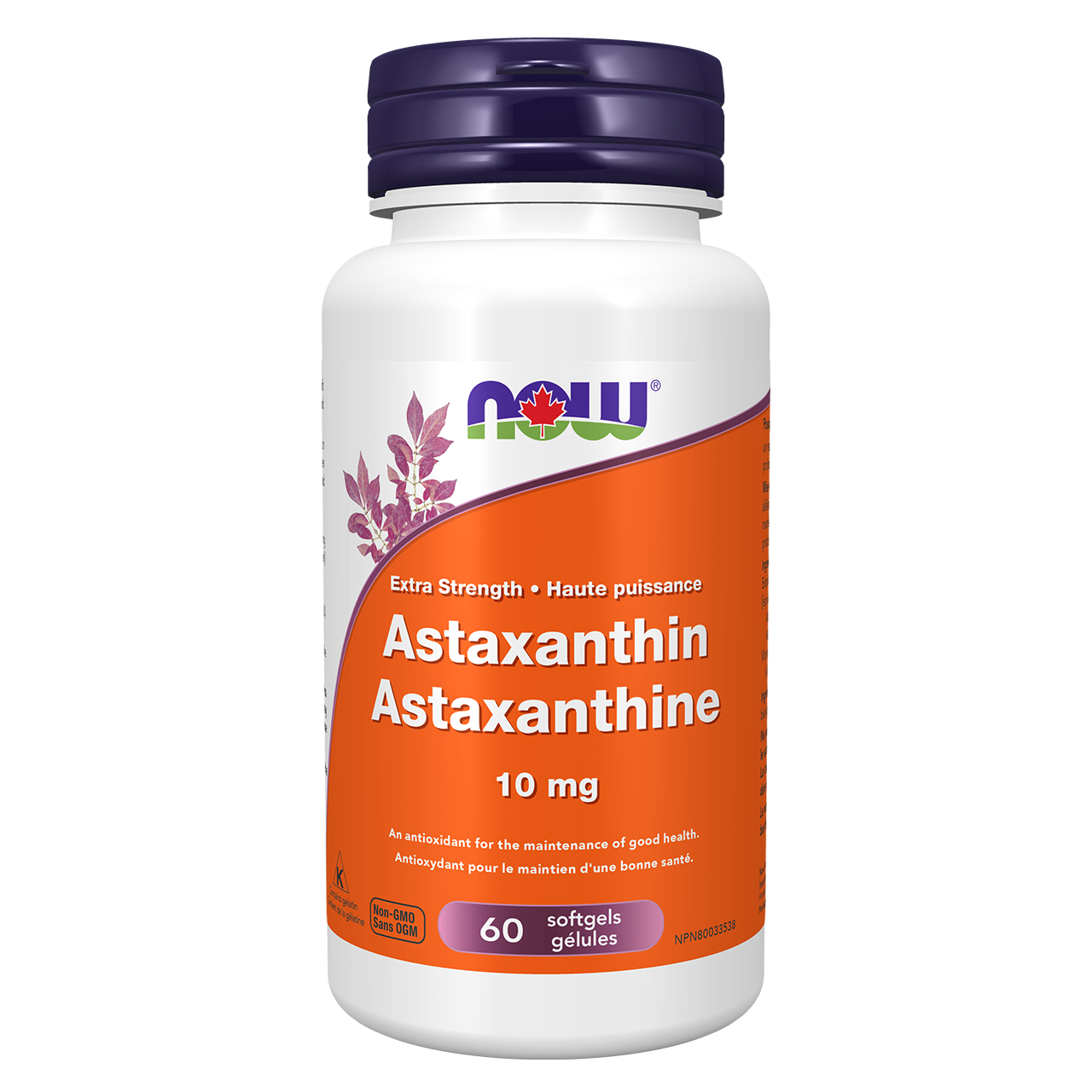 NOW - Astaxanthin 10MG | 60 Softgels
